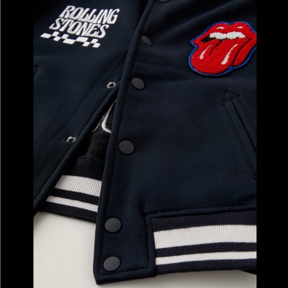 ZARA KIDS THE ROLLING STONES ® BOMBER - Picture 3 of 5